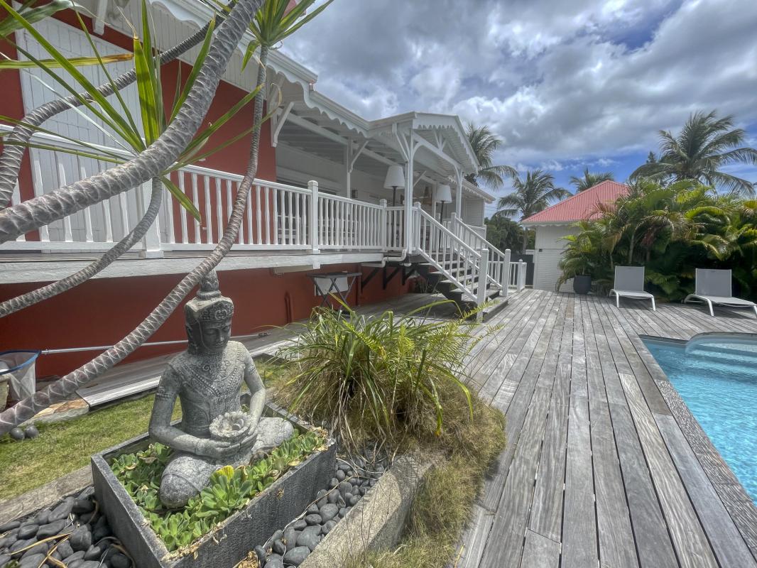 6.Location villa piscine vue mer Saint François  Guadeloupe_piscine